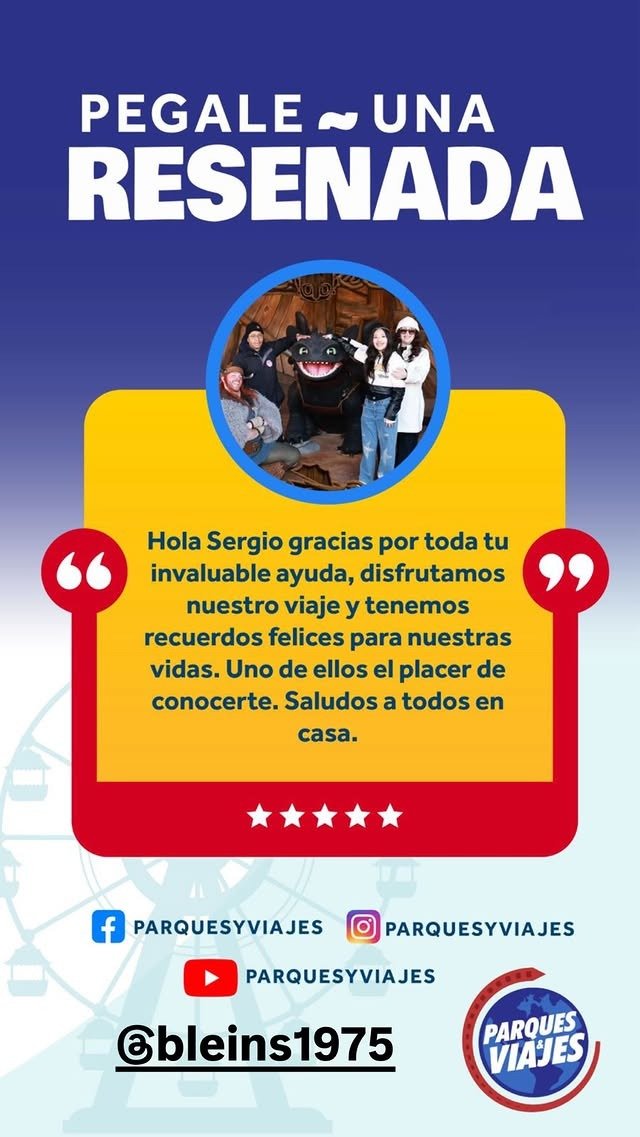 Reseña real de viajeros de Parques y Viajes