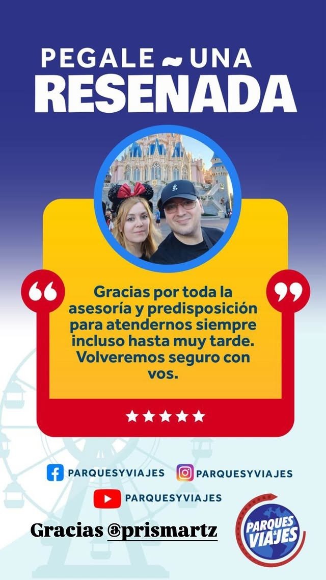 Reseña real de viajeros de Parques y Viajes