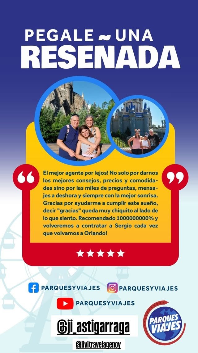 Reseña real de viajeros de Parques y Viajes
